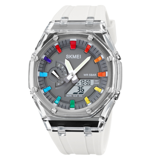 ساعت اسکمی مردانه مدلskmei 2100wtgy