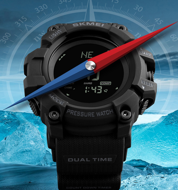 ساعت اسکمی مردانه skmei1358bk - Image 6