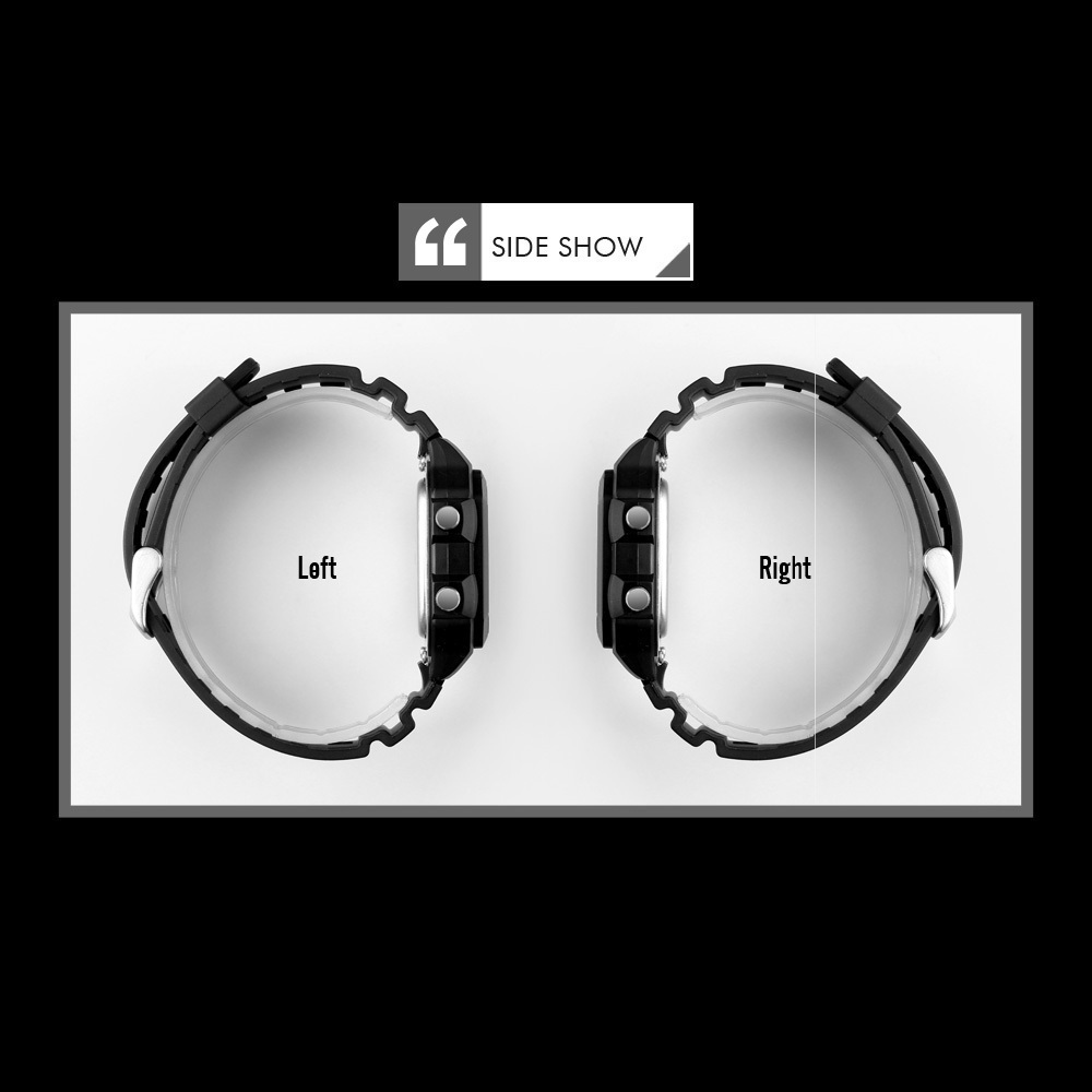 ساعت اسکمی مردانه/زنانه مدل skmei 1299bks - Image 6