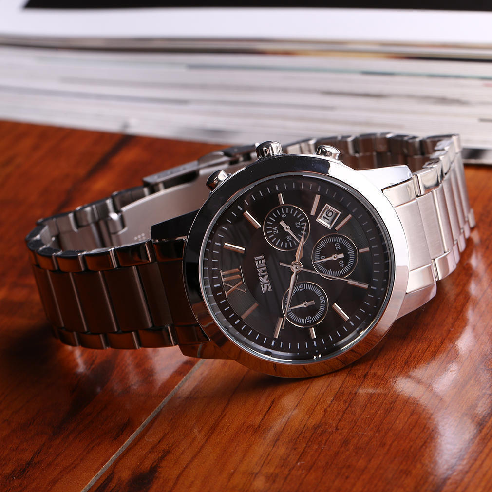 ساعت اسکمی مردانهskmei 9097BK - Image 3