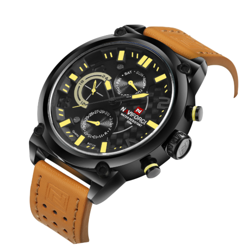 ساعت نیوی فورس مردانه naviforce nf9068s bubn